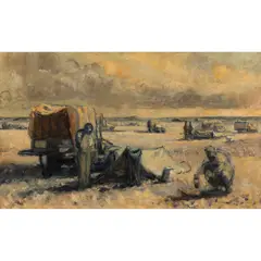 Robert Medley C.B.E.., DESERT ENCAMPMENT, c.1942-45, 1942