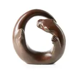 Laurence Broderick, SANDAIG OTTER MAQUETTE II, bronze