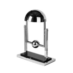 Jacques Adnet, TABLE LAMP, DESIGNED c.1930, 1930, chromed metal