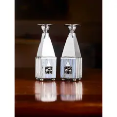 Goudji, PAIR OF CANDLESTICKS, each stamped Goudji Paris Sterling 925G