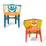 Gaetano Pesce, TWO CHILD’S ‘CROSBY’ CHAIRS, DESIGNED c.1998, 1998, resin with steel pins
