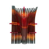 'ALDA' WALL LAMP, 2004 by Gaetano Pesce, 2004, rubber and steel rods, sold Oct 2024