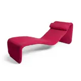 Olivier Mourgue, 'DJINN' CHAISE LONGUE, DESIGNED 1965, 1965, bent tubular steel frame