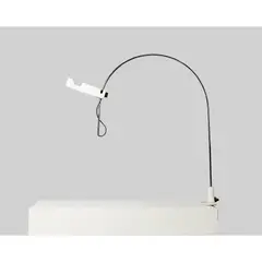 SPIDER DESK LAMP, DESIGNED 1965 by Joe Colombo, 1965, enamelled and chromed steel with desk-clamp fitting, offered Oct 2024