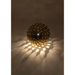 GOLD SPHERE, 1982 by Bill Culbert, 1982, sold Oct 2024