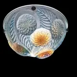 DAHLIAS PLAFONNIER, NO. 2459 by René Lalique, sold Oct 2024