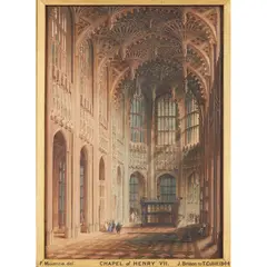 Frederick Mackenzie, CHAPEL OF HENRY VII