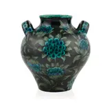 Willam de Morgan, PERSIAN STYLE TWIN-HANDLED VASE, CIRCA 1890, 1890, painted and glazed ceramic