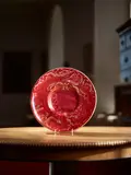 Willam de Morgan, ARTS & CRAFTS RUBY LUSTRE CHARGER, CIRCA 1890, 1890, lustre glazed earthenware