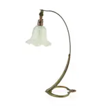 William Arthur Smith Benson, TABLE LAMP, CIRCA 1900, 1900, brass