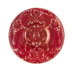Willam de Morgan, ARTS & CRAFTS RUBY LUSTRE CHARGER, CIRCA 1890, 1890, lustre-glazed earthenware