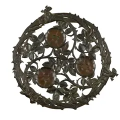 William Reynolds-Stephens, 'CROWN OF THORNS' ROUNDEL, 1903, 1903, bronze