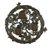 William Reynolds-Stephens, 'CROWN OF THORNS' ROUNDEL, 1903, 1903, bronze