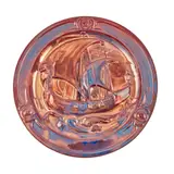 James Radley Young, RARE WALL PLAQUE, CIRCA 1920, 1920, lustre-glazed earthenware