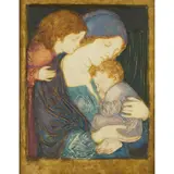 Robert Anning Bell, MOTHER AND CHILDREN, 1906, 1906