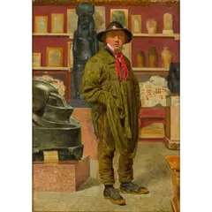 Henry Stacy Marks, ‘A FISH OUT OF WATER’