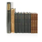 William Morris, COLLECTION OF BOOKS, five leather-bound VOLUMES OF POEMS, Ellis & Elvey, 1900 (11)