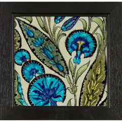 Willam de Morgan, PERSIAN STYLE TILE, CIRCA 1890, 1890, glazed earthenware