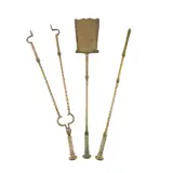 Augustus Welby Northmore Pugin, SET OF GOTHIC REVIVAL FIREIRONS, CIRCA 1850