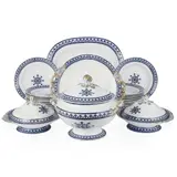 Augustus Welby Northmore Pugin, NEW STONE 'GOTHIC' PATTERN PART DINNER SERVICE, CIRCA 1850