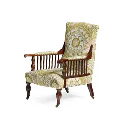 George Washington Jack, ARTS & CRAFTS 'SAVILLE' ARMCHAIR, CIRCA 1890, 1890, mahogany