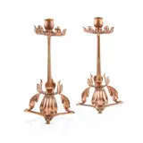 William Arthur Smith Benson, PAIR OF CANDLESTICKS, CIRCA 1900