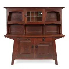 Leonard Wyburd, 'CULLODEN' SIDEBOARD, CIRCA 1906, 1906, oak