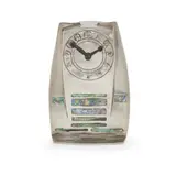 Archibald Knox, 'TUDRIC' PEWTER CLOCK, CIRCA 1900