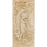 'THE CHILD FRANCIS OF ASSISI', RELIEF PANEL by Sophia Rosamond Praeger, sold Oct 2024