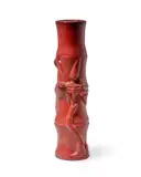 Eugène Rousseau, BAMBOO VASE, CIRCA 1880, 1880, moulded glass