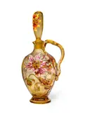 Émile Gallé, DAHLIAS DECANTER AND STOPPER, CIRCA 1895