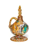 Émile Gallé, DRAGONNE LIQUEUR FLASK AND STOPPER, CIRCA 1885
