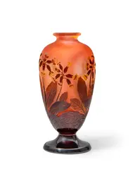 PRIMEVÈRE VASE, CIRCA 1920-36 by Galle, 1920, glass, sold Oct 2024