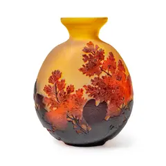 Galle, LILAS VASE, CIRCA 1925-36, 1925, glass