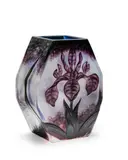 Daum, IRIS CLAIR DE LUNE VASE, CIRCA 1900, 1900, opalescent glass