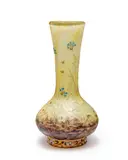 Daum, BLEUETS VASE, CIRCA 1895, 1895, mottled glass