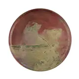 Delphin Massier, WALL PLATE, CIRCA 1900, 1900, lustre-glazed earthenware