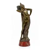 Maurice Guiraud-Rivière, DANSEUSE ESPAGNOL, CIRCA 1925, 1925, patinated bronze