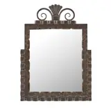 Edgar Brandt, STRUT MIRROR, CIRCA 1925