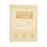 Alexander Koch, EXPOSITION DE TURIN 1902, 1902, original Art Nouveau designed vellum gilt