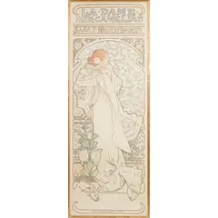 Alphonse Mucha, 'LA DAME AUX CAMÉLIAS: SARAH BERNHARDT', 1896, 1896