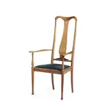 George Walton, 'BRUSSELS' ARMCHAIR, CIRCA 1900, 1900, mahogany