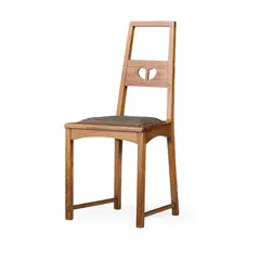 E. A. Taylor, GLASGOW SCHOOL SIDE CHAIR, CIRCA 1900, 1900, oak