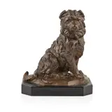 Phyllis Bone, SKYE TERRIER, 1932, 1932, bronze