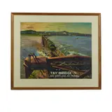 Terence Cuneo, TAY BRIDGE, SEE SCOTLAND BY RAIL, 1957