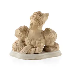Charles J. Noke, ELLEN TERRY AS QUEEN CATHERINE, CIRCA 1893, 1893, moulded terracotta maquette