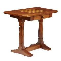 Robert 'Mouseman' Thompson, GAMES TABLE, 1936, 1936, oak