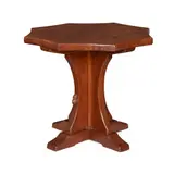 Robert 'Mouseman' Thompson, OCTAGONAL COFFEE TABLE, CIRCA 1960's, 1960, burr oak