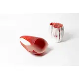 Carine Neutjens, TWO VESSELS, pâté de verre glass
