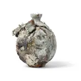 Akiko Hirai, LARGE SAKE FLASK, grogged stoneware